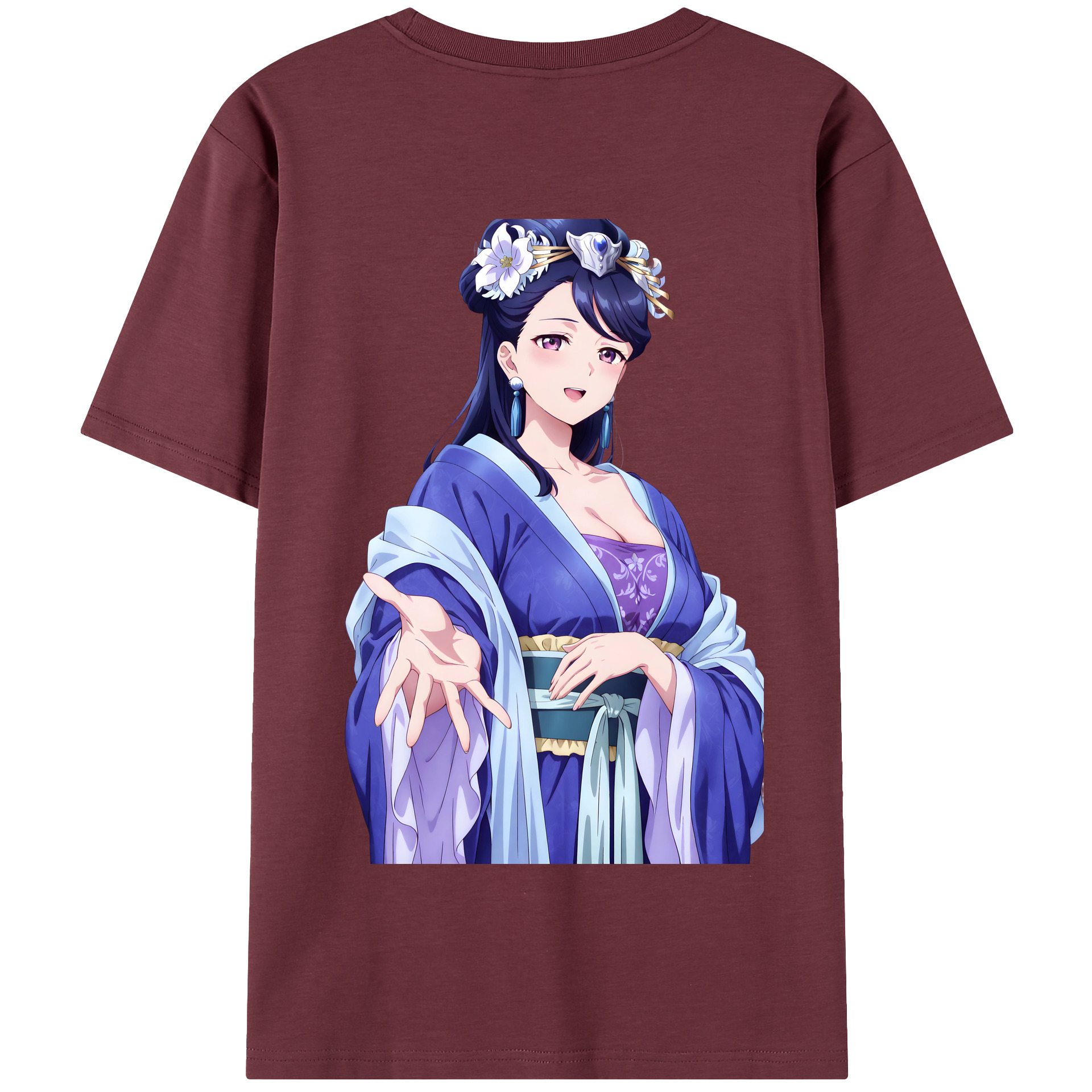 （画像用） 薬屋のひとりごと The Apothecary Diaries 綿100％半袖Tシャツ（背面プリント）